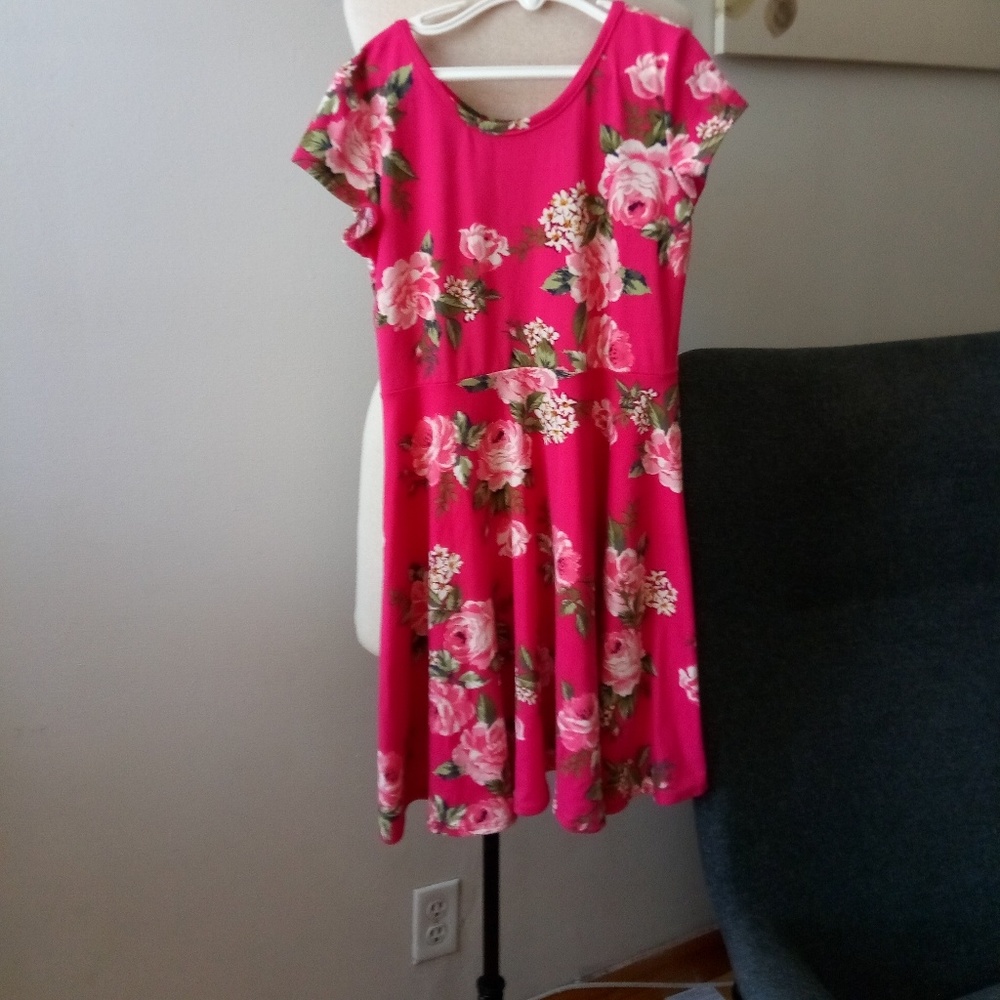 Girls floral dress